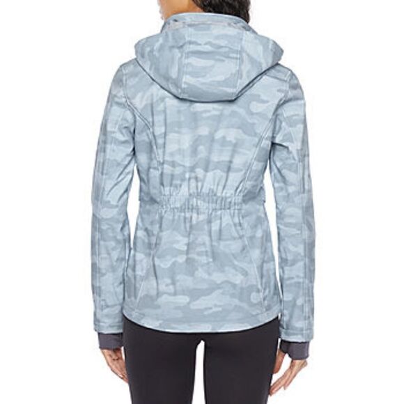 Silver Camo hooded jacket NWT 🤍 - Picture 8 of 9